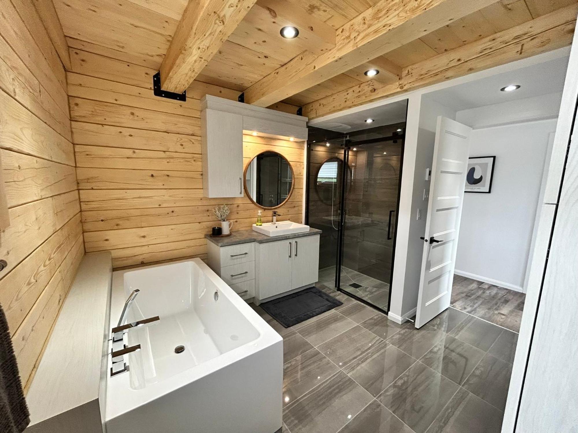 Chalets Domaine Otis Saint-Félix-d'Otis Esterno foto